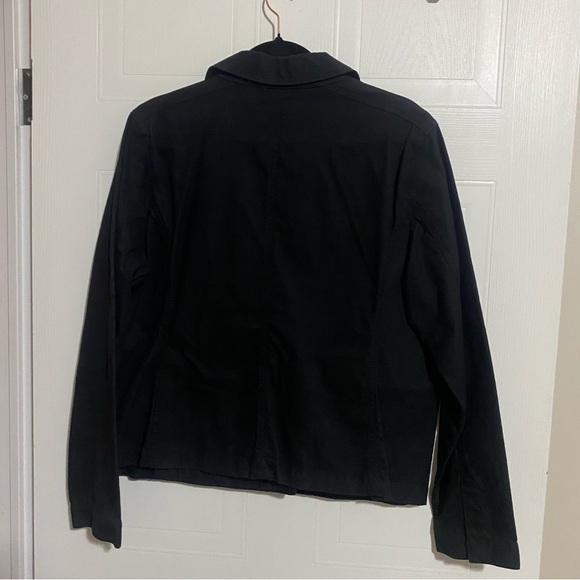 Eileen Fisher Black Moto Jacket XL - Picture 11 of 12